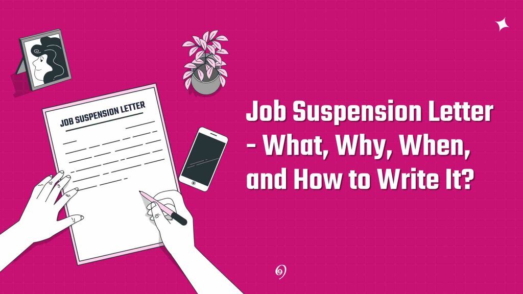 Draft 100% Effective Job Suspension Letter | Superworks