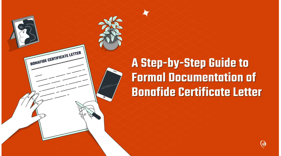 Bonafide Certificate Letter