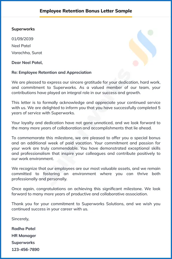 employee-retention-bonus-letter