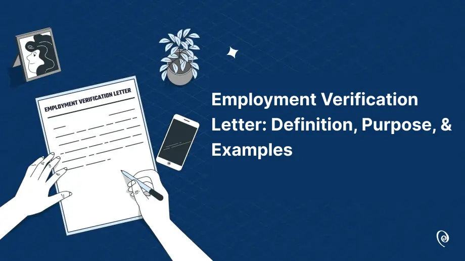 Employment Verification Letter: Definition, Purpose, & Examples 1 Employment Verification Letter