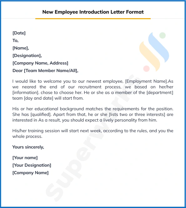 Easy Tips New Employee Introduction Email Superworks