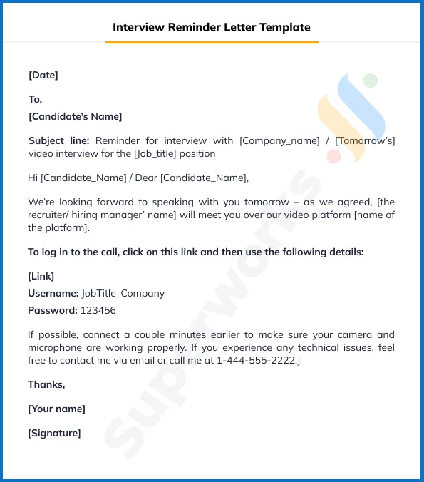 interview-reminder-letter-template