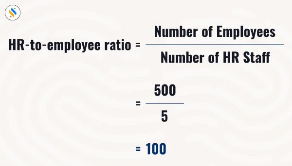 Calculate The HR-To-Employee Ratio