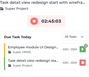 100% Accurate Time Tracker For Task Monitoring | Superworks