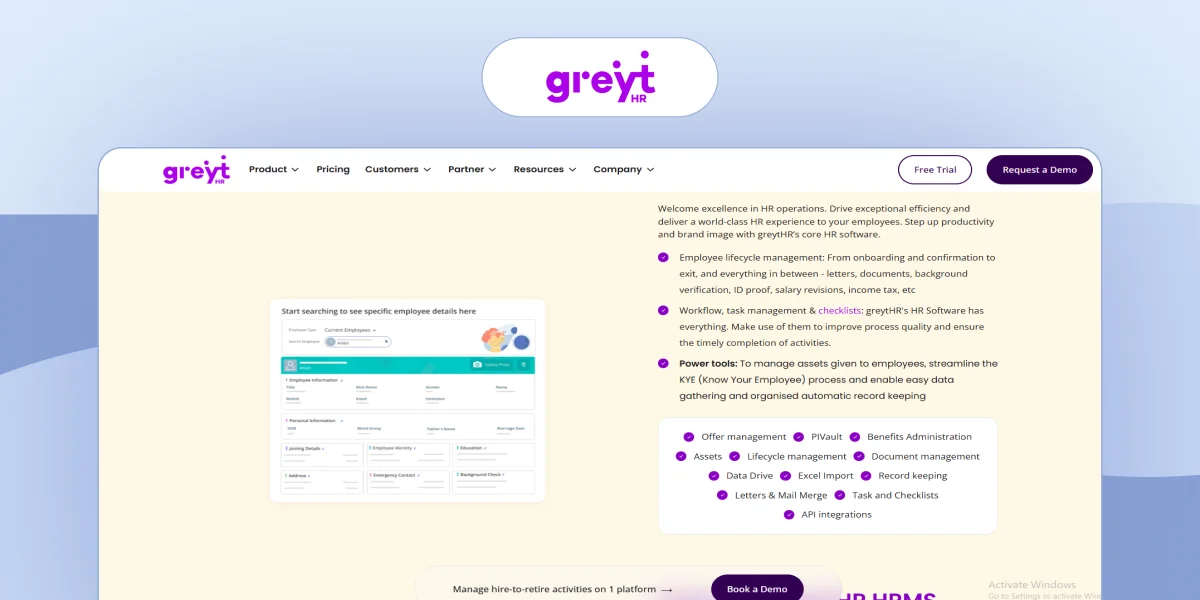 greytHR document management