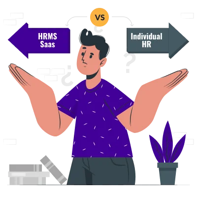 HRMS SaaS vs. Individual HR Tools