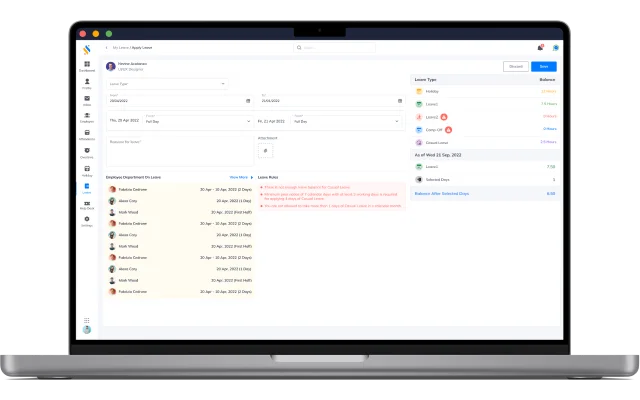 Employee Leave Management Software