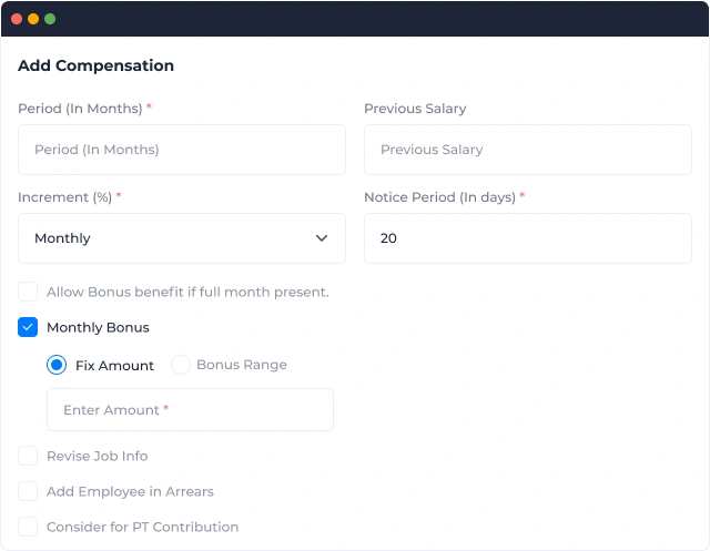 Edit, and update your Advance Salary request