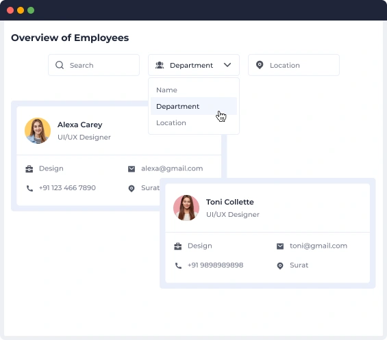 Overview of Employees