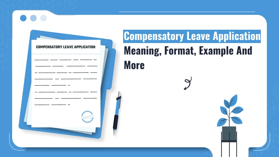 Compensatory Leave Application