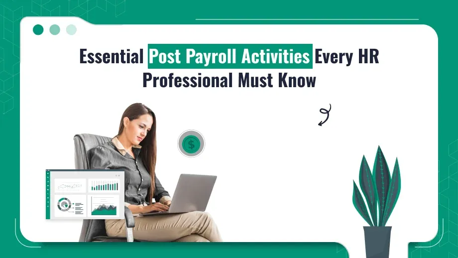 Post Payroll Activities