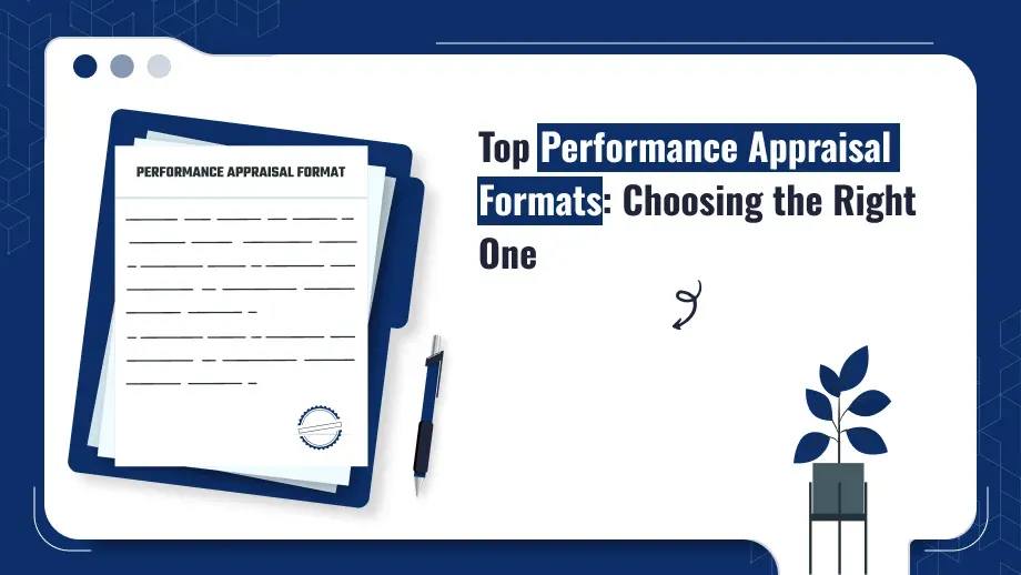 performance appraisal format