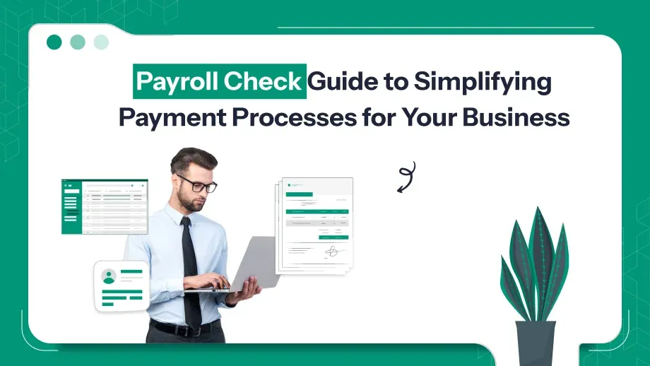 payroll check