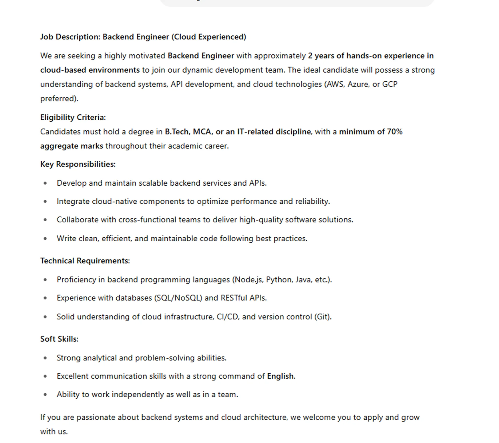 Create Better Job Descriptions in Less Time