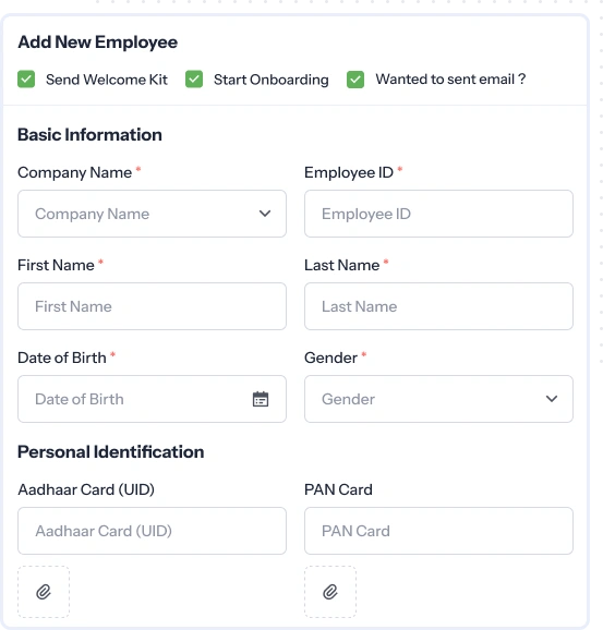 Add new contract worker's