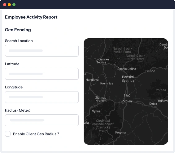 Enable Disable Geo-fencing