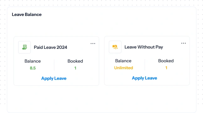 Leave management simplified