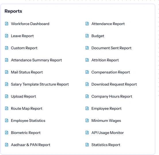 Multiple Reports and analytics
