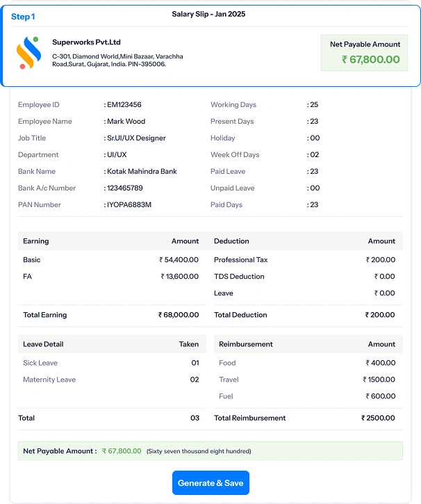 Salary-Slip 2025