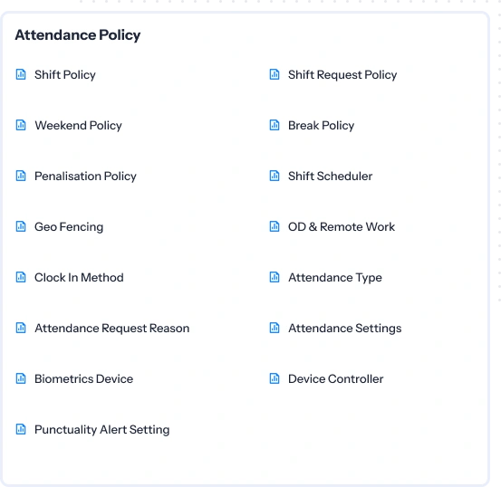 attendance policy