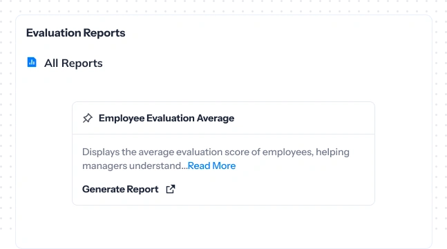 Employee evaluation reports