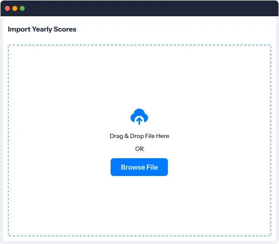 import yearly scores