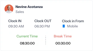 Attendance management