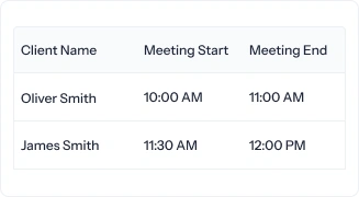 Client Visit Management