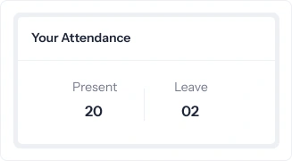 Easy time & attendance integration