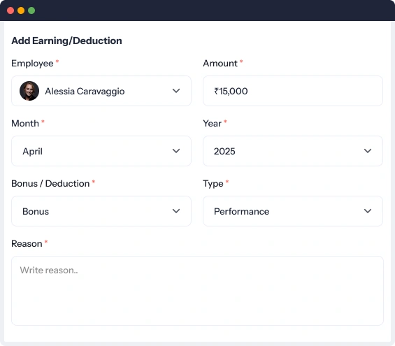 Simplify Bonus & Deduction Distribution Process Efficiently