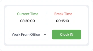 Time & Attendance tracking