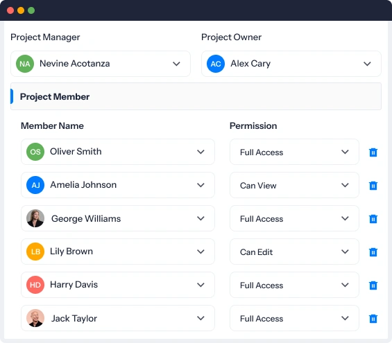 add/remove members