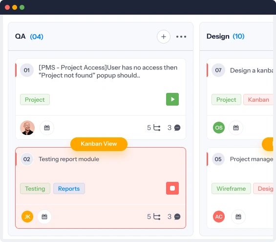 kanban view