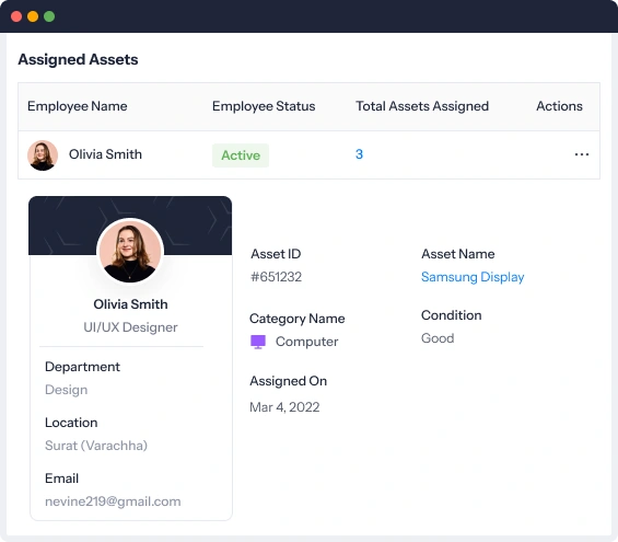listicle view of assets