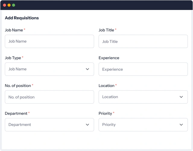 requisitions without chaos