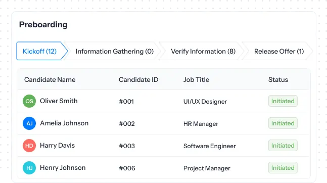 seamless onboarding