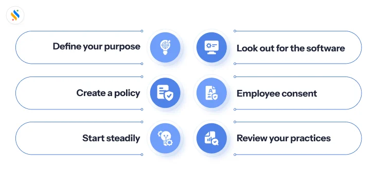 workplace of employee monitoring 