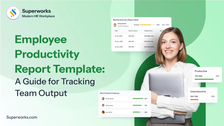 Employee Productivity Report Template: A Guide for Tracking Team Output 1 Employee Productivity Report Template: A Guide for Tracking Team Output