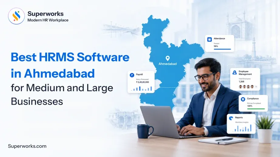 Best HRMS Software in Ahmedabad for Medium and Large Businesses 1 HRMS Software in Ahmedabad