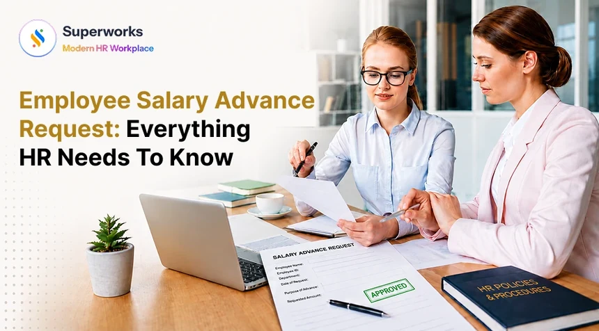 Employees salary advance request
